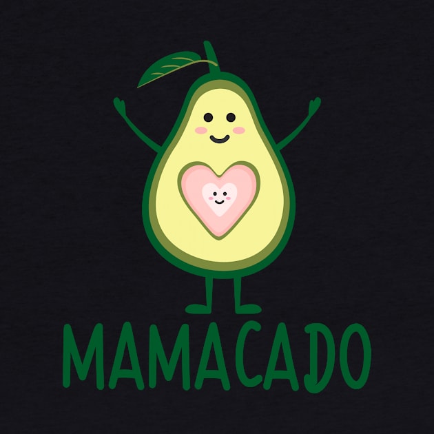 Mamacado Avocado Mom Expectant Mother by Print-Dinner